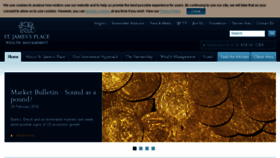 What Sjp.co.uk website looked like in 2016 (9 years ago)