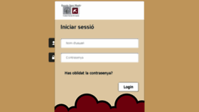 What Santmedir.clickedu.eu website looked like in 2016 (8 years ago)