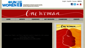 What Song.unwomen.org website looked like in 2016 (8 years ago)