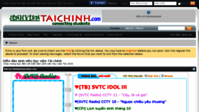 What Sinhvientaichinh.com website looked like in 2016 (8 years ago)