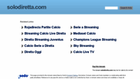 What Solodiretta.com website looked like in 2016 (8 years ago)