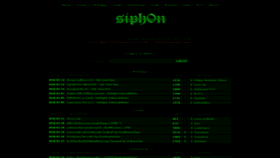 What Siph0n.net website looked like in 2016 (8 years ago)