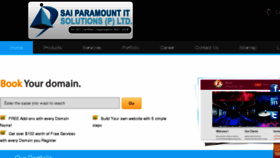 What Saiparamount.com website looked like in 2016 (8 years ago)