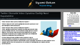 What Siyamiozkan.com website looked like in 2016 (8 years ago)