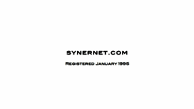 What Synernet.com website looked like in 2016 (8 years ago)