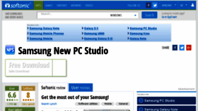 What Samsung-new-pc-studio.en.softonic.com website looked like in 2016 (8 years ago)
