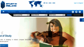 What Studyinireland.info website looked like in 2016 (8 years ago)