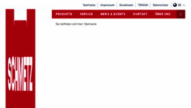 What Schmetz.de website looked like in 2016 (8 years ago)