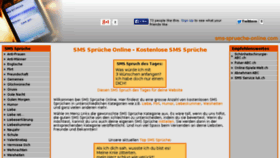 What Sms-sprueche-online.com website looked like in 2016 (8 years ago)