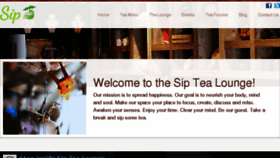 What Siptealoungeny.com website looked like in 2016 (8 years ago)