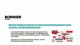 What Sol.bonnier.se website looked like in 2016 (8 years ago)