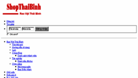 What Shopthaibinh.com website looked like in 2016 (8 years ago)