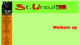 What St-ursula.nl website looked like in 2016 (8 years ago)