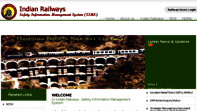 What Safety.indianrail.gov.in website looked like in 2016 (8 years ago)