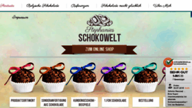 What Stephanies-schokowelt.de website looked like in 2016 (8 years ago)
