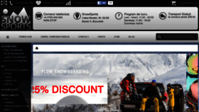 What Snowsports.ro website looked like in 2016 (8 years ago)