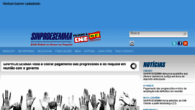 What Sinproesemma.org.br website looked like in 2016 (8 years ago)