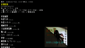 What Scary.jp website looked like in 2016 (8 years ago)