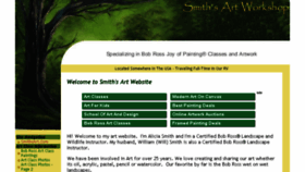 What Smithsart.com website looked like in 2016 (8 years ago)