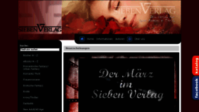 What Sieben-verlag.de website looked like in 2016 (8 years ago)