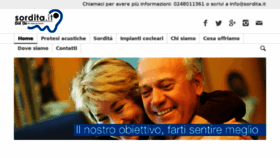 What Sordita.it website looked like in 2016 (10 years ago)