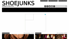 What Shoejunks.nl website looked like in 2016 (8 years ago)