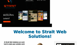 What Straitwebsolutions.com website looked like in 2016 (8 years ago)
