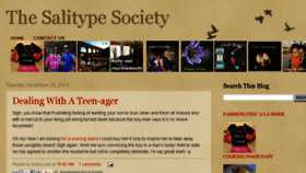 What Salitypesociety.org website looked like in 2016 (8 years ago)