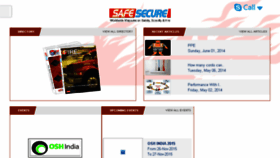 What Safesecuremagazine.com website looked like in 2016 (8 years ago)