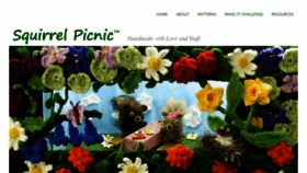 What Squirrelpicnic.com website looked like in 2016 (8 years ago)