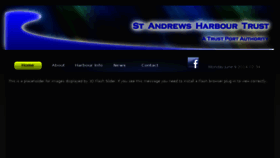 What Standrewsharbourtrust.org website looked like in 2016 (8 years ago)