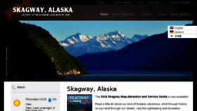 What Skagway.com website looked like in 2016 (8 years ago)