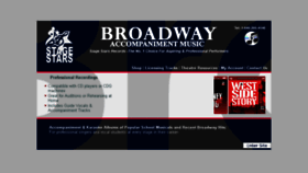 What Stage-stars.com website looked like in 2016 (8 years ago)