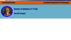 What Satramana.org website looked like in 2016 (8 years ago)