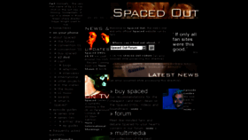 What Spaced-out.org.uk website looked like in 2016 (8 years ago)