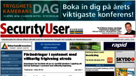 What Securityuser.se website looked like in 2016 (8 years ago)