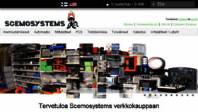 What Scemosystems.fi website looked like in 2016 (8 years ago)