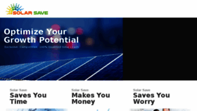 What Solarsave.com website looked like in 2016 (8 years ago)