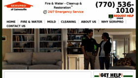 What Servprogainesville.com website looked like in 2016 (8 years ago)