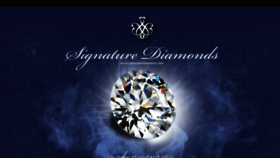 What Signaturediamond.com website looked like in 2016 (8 years ago)