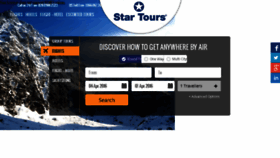 What Startravels.com website looked like in 2016 (8 years ago)