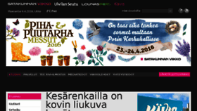 What Satakunnanviikko.fi website looked like in 2016 (8 years ago)