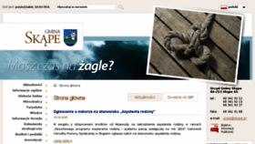 What Skape.pl website looked like in 2016 (8 years ago)