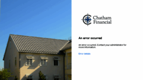 What Support.chathamfinancial.com website looked like in 2016 (8 years ago)