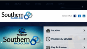 What Southernradiology.com.au website looked like in 2016 (8 years ago)