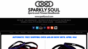 What Sparklysoul.com website looked like in 2016 (8 years ago)