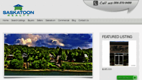 What Saskatoonrealty.com website looked like in 2016 (8 years ago)