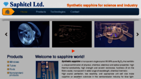 What Saphitel.com website looked like in 2016 (8 years ago)