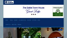 What Sabietownhouse.co.za website looked like in 2016 (8 years ago)