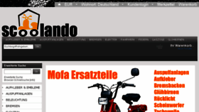 What Scoolando.com website looked like in 2016 (8 years ago)